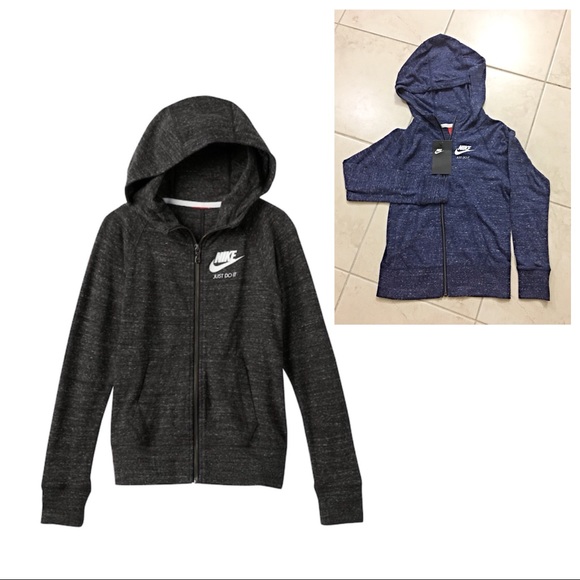 Nike Other - Nike Girls , zip up hoodie , thin, Sz S, NWT